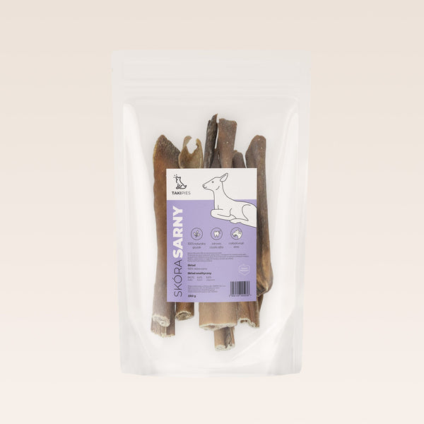 Zawartość zestawu: Skóra sarny 250 g