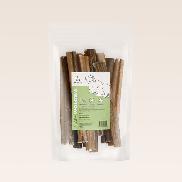 Zawartość zestawu: Skóra wołowa 250 g