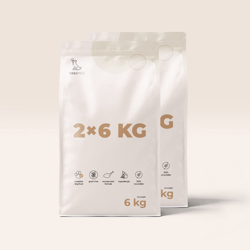 Zestaw 2×6 kg karmy suchej TAKIPIES